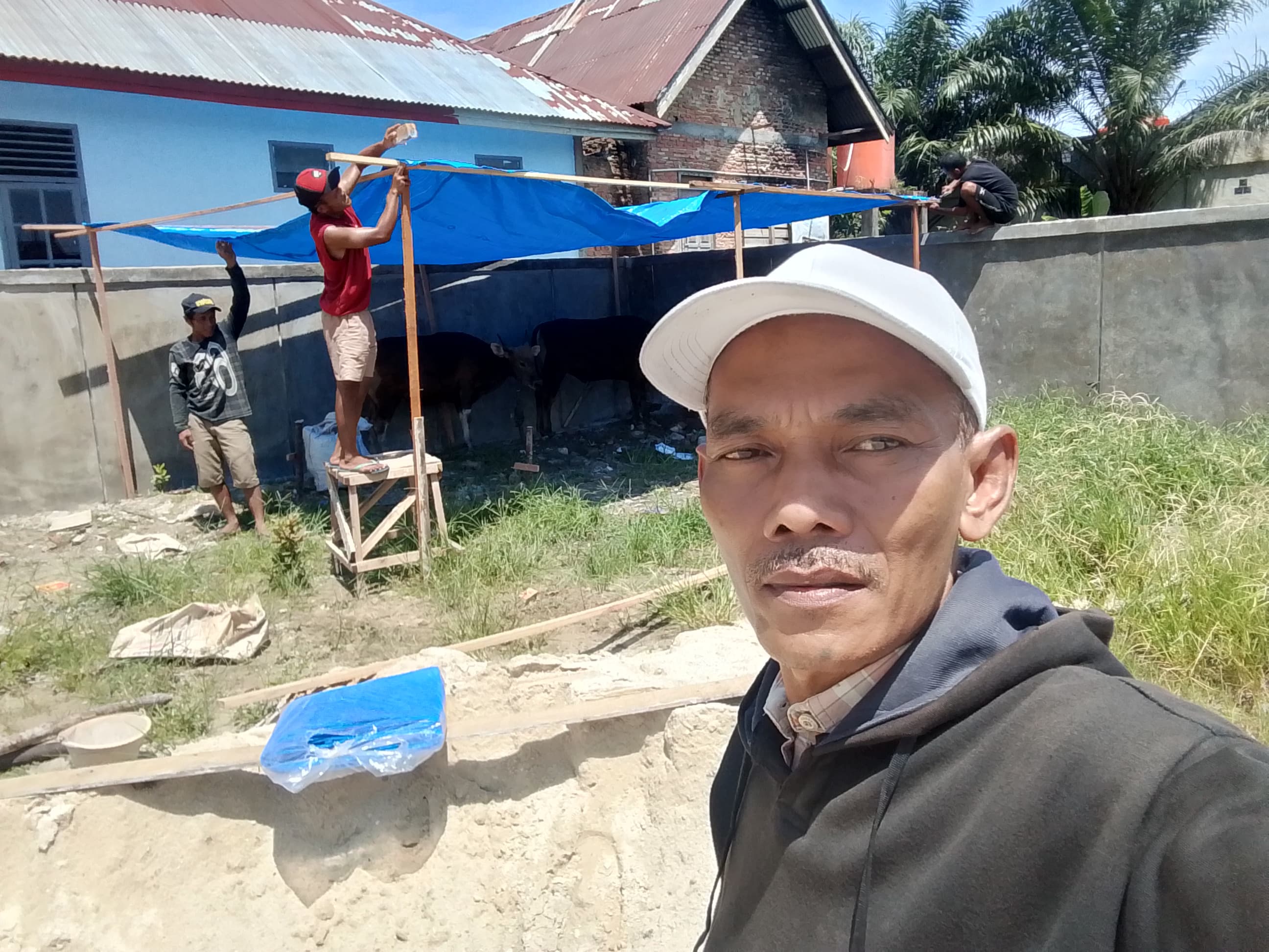Qurban Perdana di Masjid KTKS: Keluarga Tujuah Koto Saiyo Targetkan 7 Ekor Sapi di Tengah Pembangunan Masjid